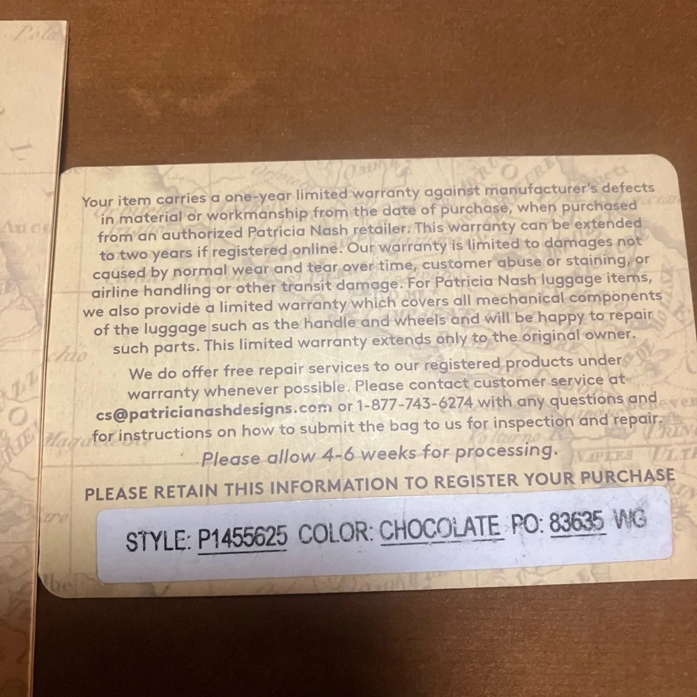 Patricia Nash Dark Brown Leather Shoulder Bag KALISPELL style P1455625 - Picture 7 of 7